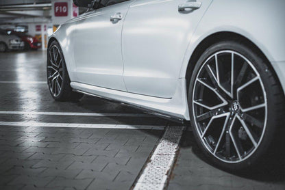 Maxton Side Skirts Diffusers V2 Audi Rs6 C7 (2013-2017)
