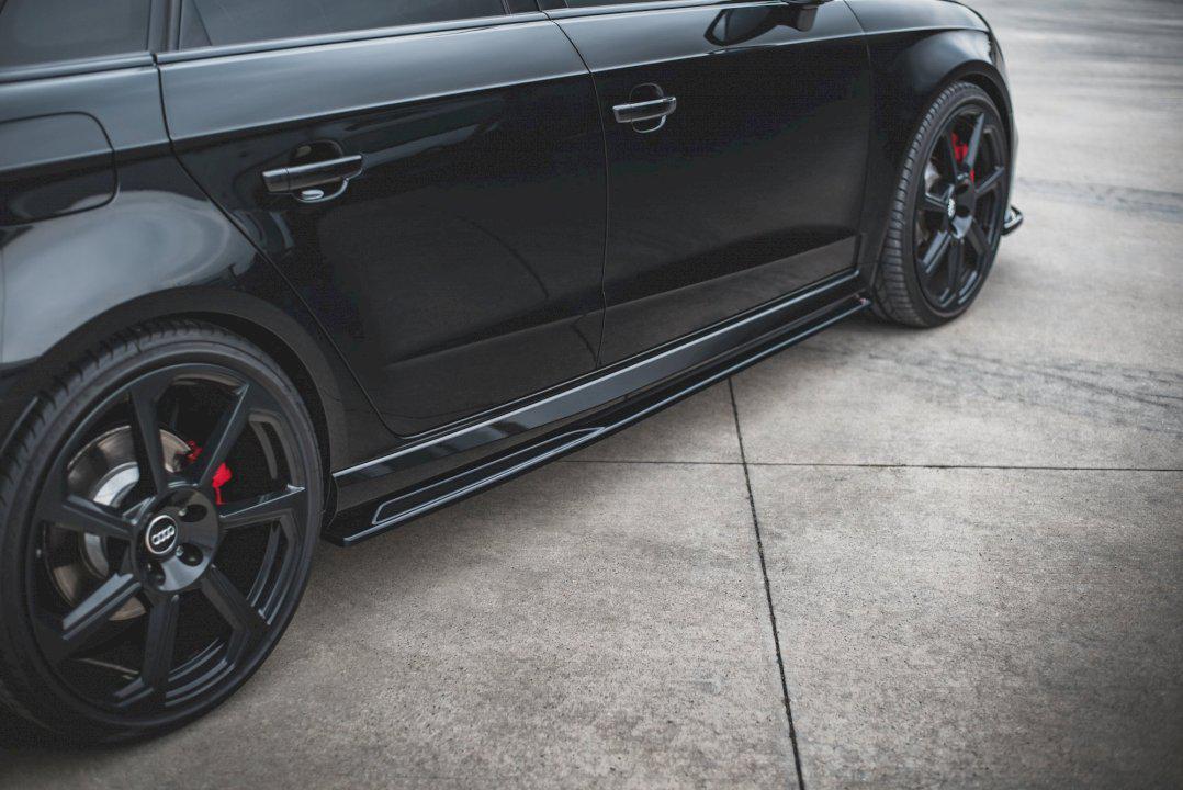 Maxton Side Skirts Diffusers V.2 Audi RS3 8V Sportback Facelift (2017-Up)