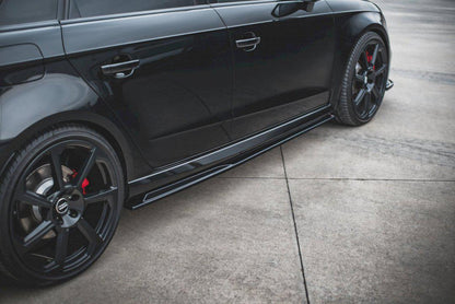 Maxton Side Skirts Diffusers V.2 Audi RS3 8V Sportback Facelift (2017-Up)