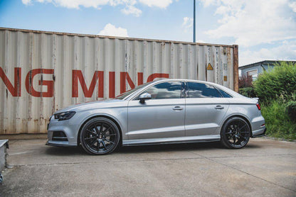 Maxton Side Skirts Diffusers V.2 Audi S3 Sedan 8V Facelift (2016-2020)