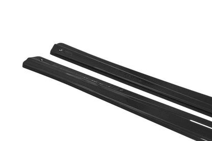 Maxton Side Skirts Splitters BMW M2 F87 (2016-) In Gloss Black