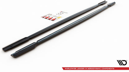 Maxton Side Skirts Splitters V1 Audi Rs6 C8 (2020-)