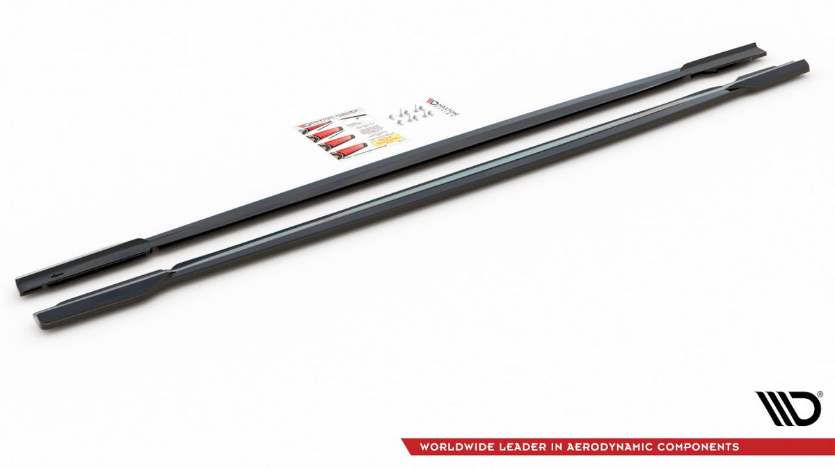 Maxton Side Skirts Splitters V1 Audi Rs6 C8 (2020-)