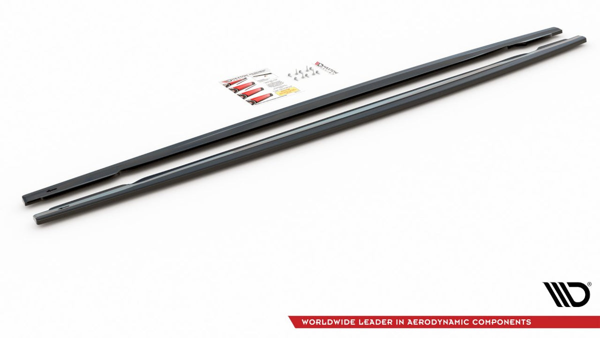 Maxton Side Skirts Splitters V2 Audi Rs6 C8 (2020-)
