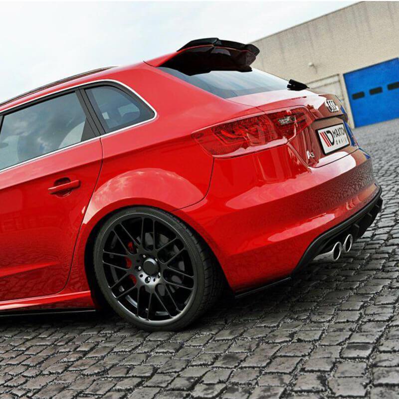 Maxton Spoiler Cap Audi S3 / A3 S-Line 8V / 8V Fl Hatchback / Sportback