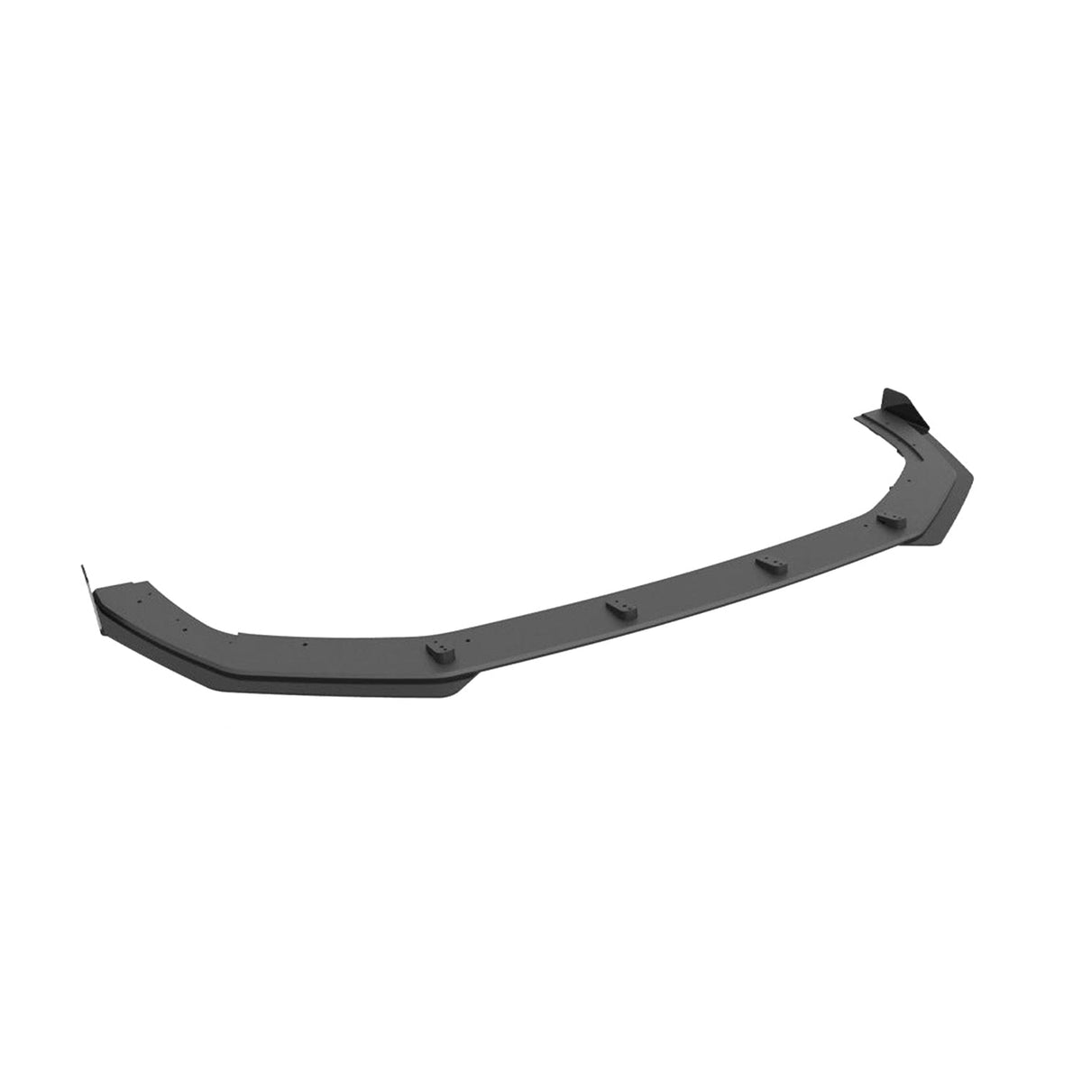 Maxton Street Pro Front Splitter V.1 (+Flaps) Audi RS3 Sportback 8Y (2020-) in Black