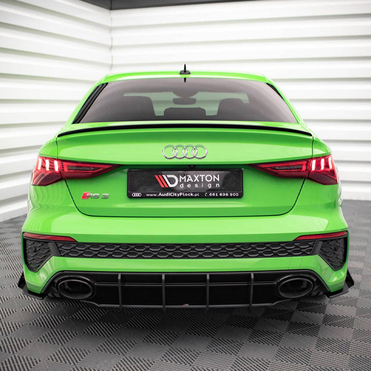 Maxton Street Pro Rear Diffuser for Audi RS3 Sedan 8Y (2020-)