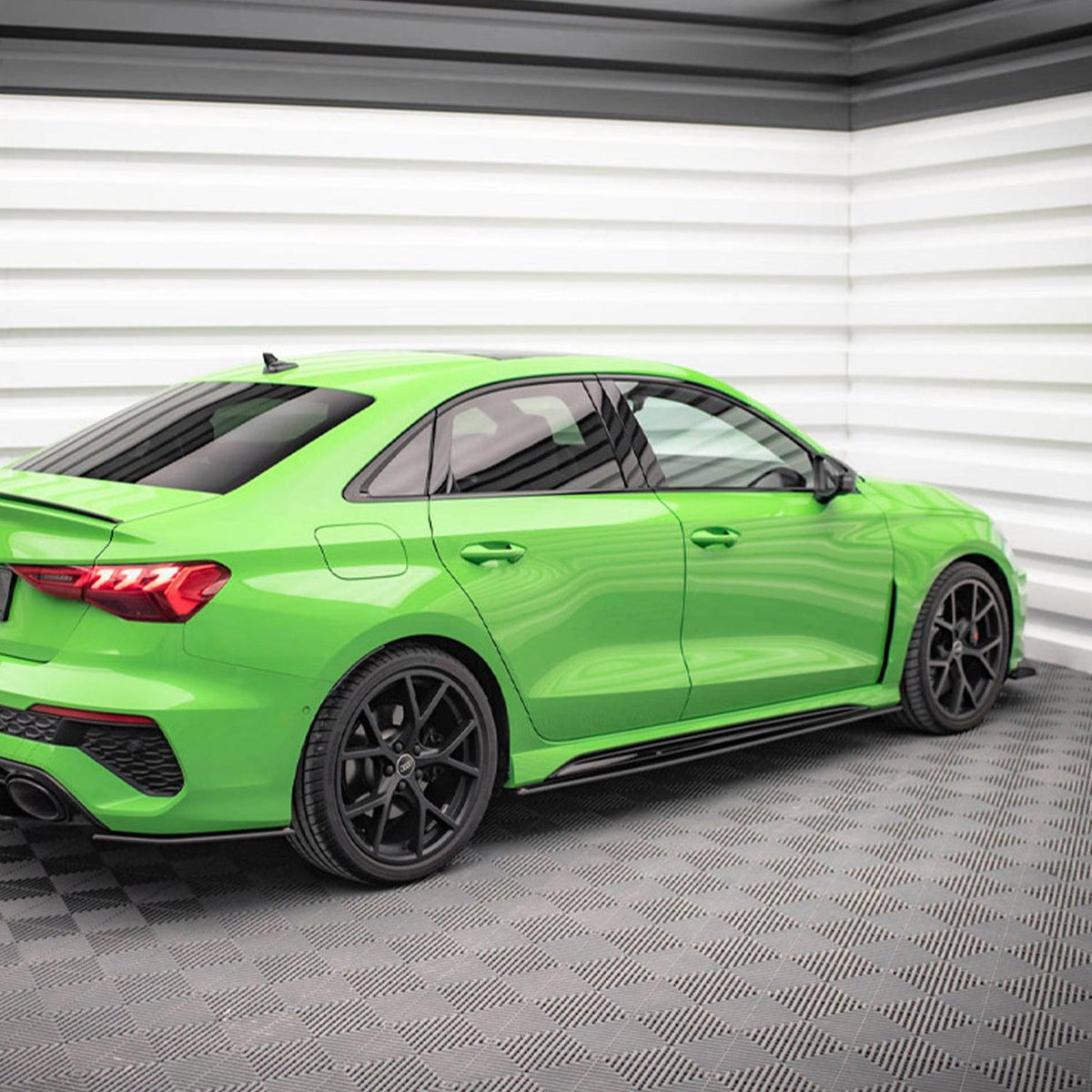 Maxton Street Pro Side Skirts Diffusers for Audi RS3 Sedan 8Y (2020-)
