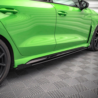 Maxton Street Pro Side Skirts (+Flaps) for Audi RS3 Sedan 8Y (2020-)