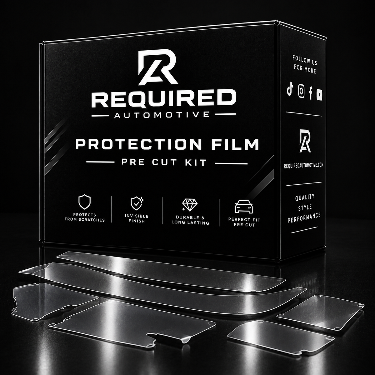JAC 8 2025 Pre-Cut Interior Protection Film – Transparent TPU PPF for Dashboard,  Navigation Screen | Required Automotive