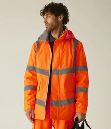 Regatta High Visibility Pro Contract Dover Parka