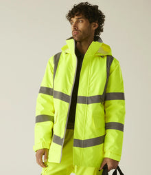 Regatta High Visibility Pro Contract Dover Parka