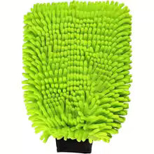 Microfibre Car Wash Mitt Glove – Scratch-Free, Lint-Free Vehicle Cleaning Glove for Cars, Motorcycles & Bikes | Required Automotive