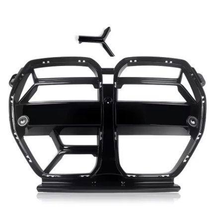 Gloss Black CSL STYLE Front Kidney Grille ABS For BMW G80 M3 G82 G83 M4 2020+