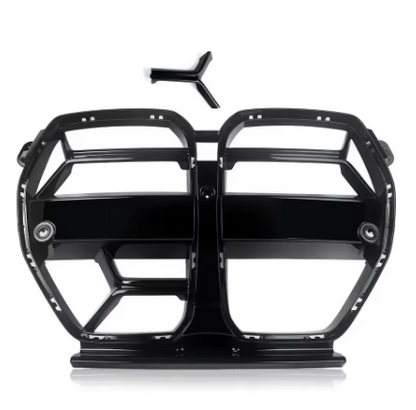Gloss Black CSL STYLE Front Kidney Grille ABS For BMW G80 M3 G82 G83 M4 2020+