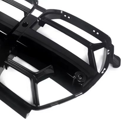 Gloss Black CSL STYLE Front Kidney Grille ABS For BMW G80 M3 G82 G83 M4 2020+