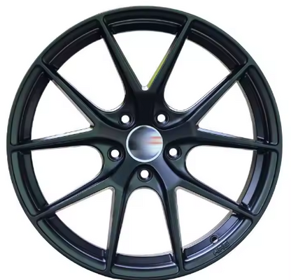 RA2'S 19 Inch 5X112 Matte Black wheels