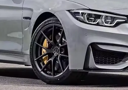 RA2'S 19 Inch 5X112 Matte Black wheels