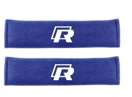 2Pcs Car Seat Belt Cotton Safety Belt Shoulder Cover Breathable forVW Volkswagen R R Line GTI GTD Golf 6 7 5 4 3 2 8 MK4 MK6 MK7