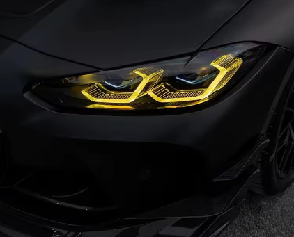 Yellow DRL LED Modules Board Set for BMW 3 Series G22 G23 G26 M3 G80 M4 G82 G83 2021 2022 2023
