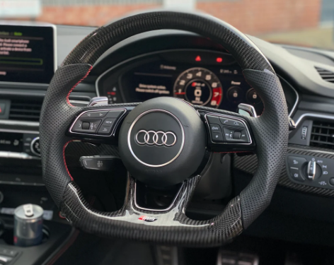 Audi A3 / S3 / RS3 8Y Carbon Fibre Custom Steering Wheel (2020+ Models)