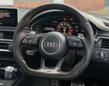 Audi A3 / S3 / RS3 8Y Carbon Fibre Custom Steering Wheel (2020+ Models)