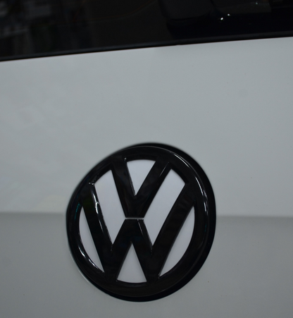 Black & White Rear Badge for VW Golf Mk7