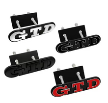 Front & Rear GTD Badges for VW Golf Mk7
