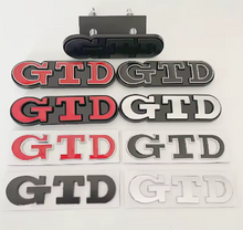 Front & Rear GTD Badges for VW Golf Mk7
