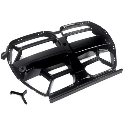 Gloss Black CSL STYLE Front Kidney Grille ABS For BMW G80 M3 G82 G83 M4 2020+