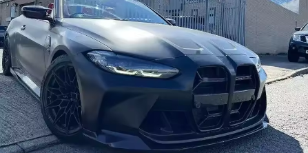Gloss Black CSL STYLE Front Kidney Grille ABS For BMW G80 M3 G82 G83 M4 2020+