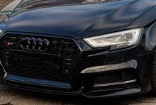 Audi A3 / S3 8V (Facelift) Replacement Honeycomb Front Grille in Gloss Black (2017-2020 Models)
