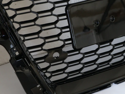Audi A3 / S3 8V (Facelift) Replacement Honeycomb Front Grille in Gloss Black (2017-2020 Models)