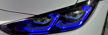 Yellow DRL LED Modules Board Set for BMW 3 Series G22 G23 G26 M3 G80 M4 G82 G83 2021 2022 2023