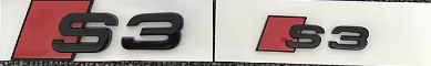 Audi s3/A3 badges