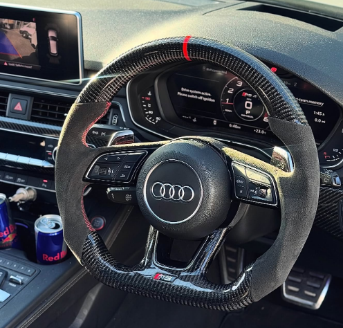 Audi A3 / S3 / RS3 8Y Carbon Fibre Custom Steering Wheel (2020+ Models)