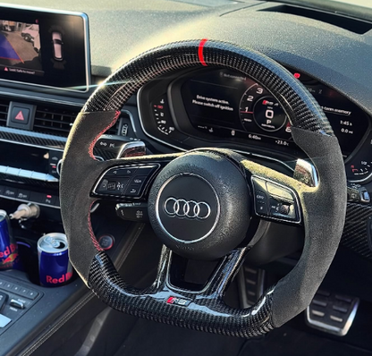 Audi A3 / S3 / RS3 8Y Carbon Fibre Custom Steering Wheel (2020+ Models)
