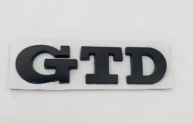 Front & Rear GTD Badges for VW Golf Mk7