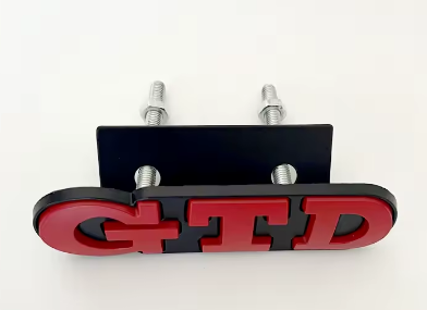 Front & Rear GTD Badges for VW Golf Mk7