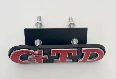 Front & Rear GTD Badges for VW Golf Mk7