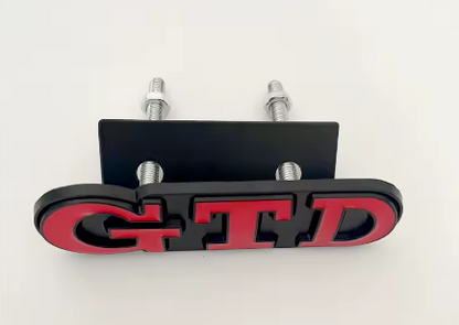 Front & Rear GTD Badges for VW Golf Mk7