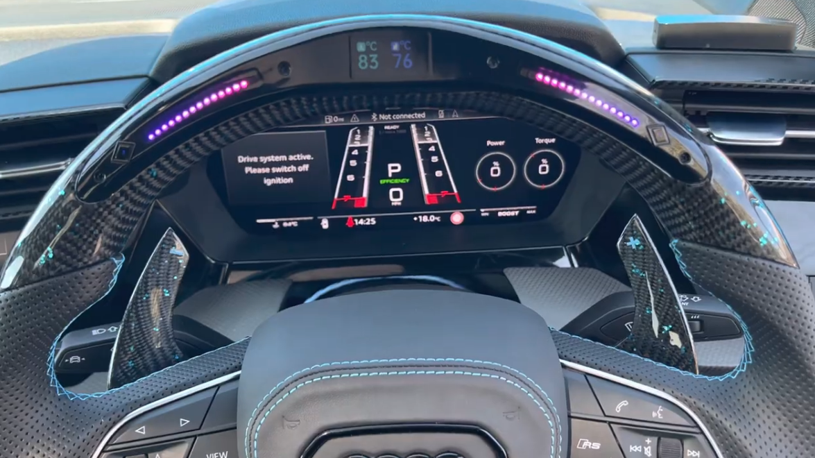 Audi RS3 2021+ Custom Steering Wheel