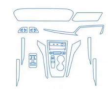 Audi A5 / S5 2025 Pre-Cut Interior Protection Film – Transparent TPU PPF for Navigation Screen, Gear Panel & Centre Console (LHD)