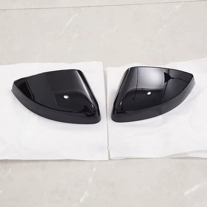 Audi A3 8V Gloss Black Wing Mirror Covers – Pair | 2014–2018 | Replacement Side Mirror Caps | Without Lane Assist | Required Automotive