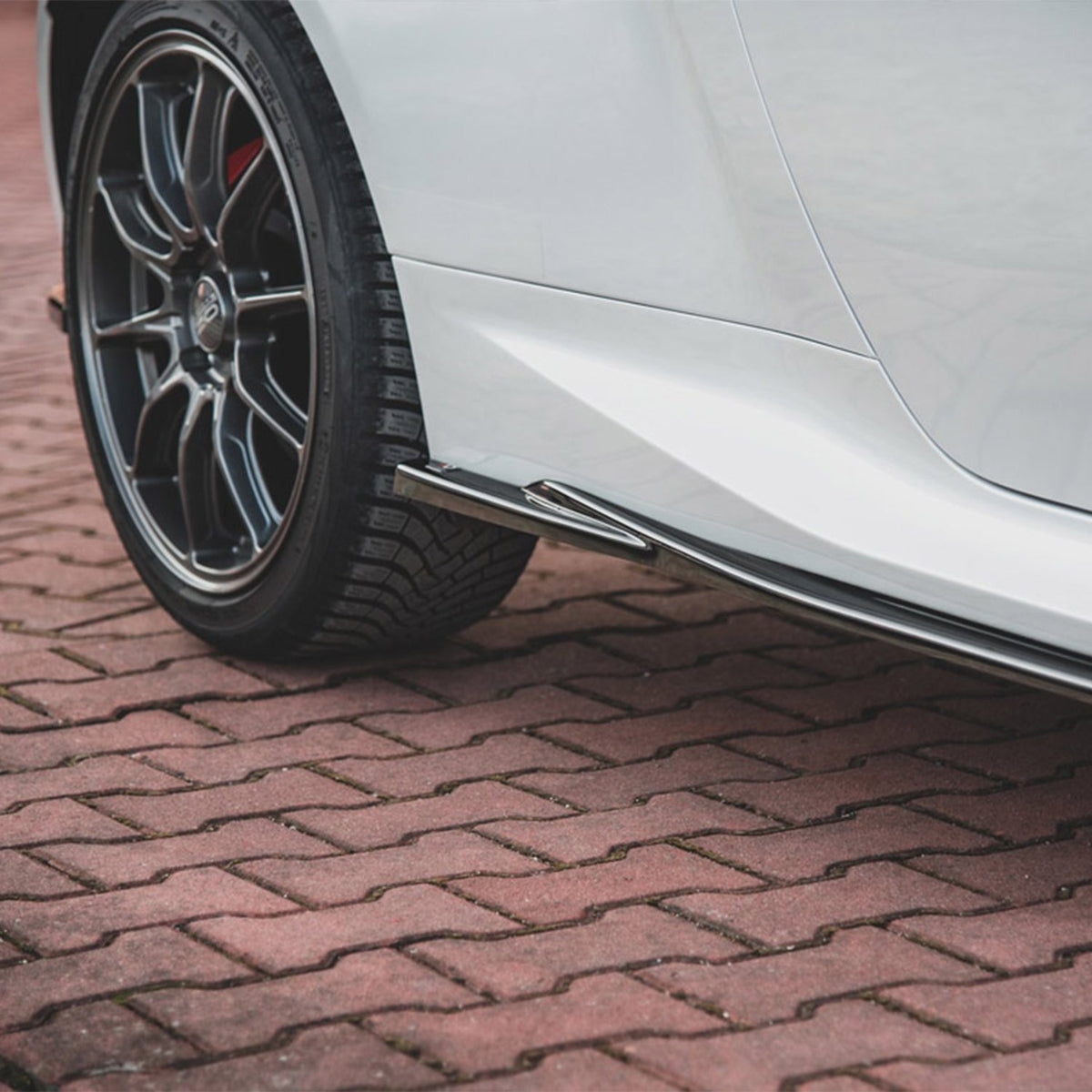 Maxton Design Toyota GR Yaris V1 Side Skirts In Gloss Black (Mk4)