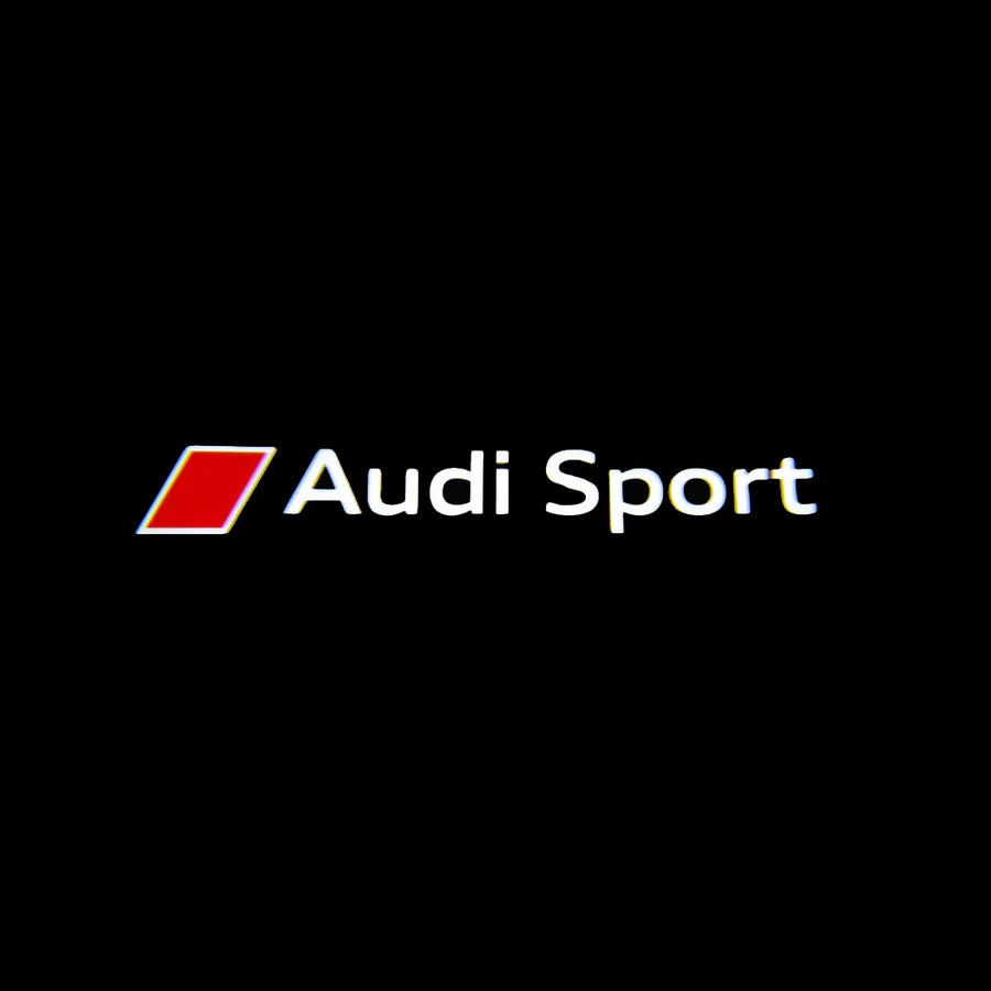 Audi Quattro LED Door Logo Projector Lights – 2 Piece Set | Welcome Lights