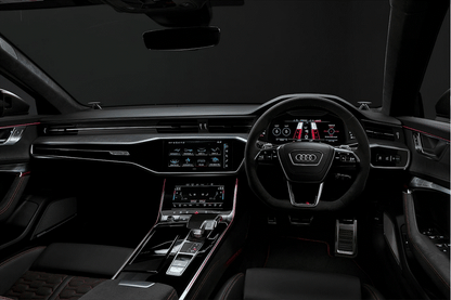 Audi A6 C8 / A7 4K8 (2019–2024) Matte TPU Interior Protection Film – Centre Console & LCD Display Screen Protector