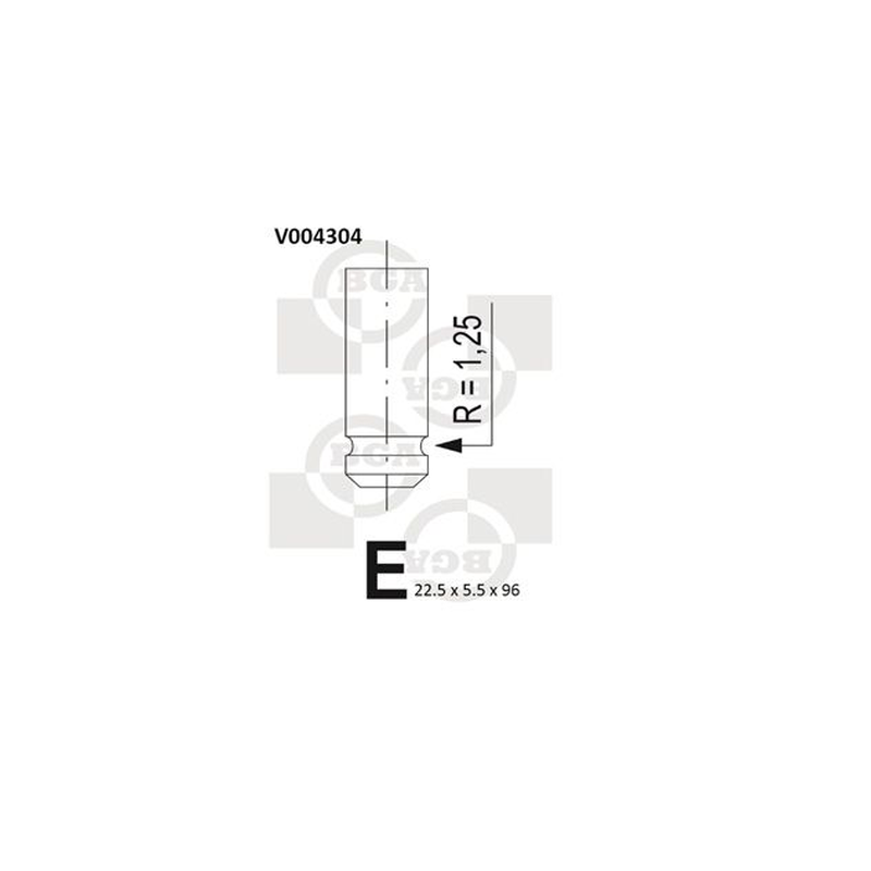 BGA Exhaust Valve V004304
