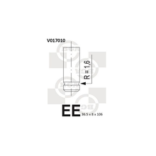 BGA Exhaust Valve V017010