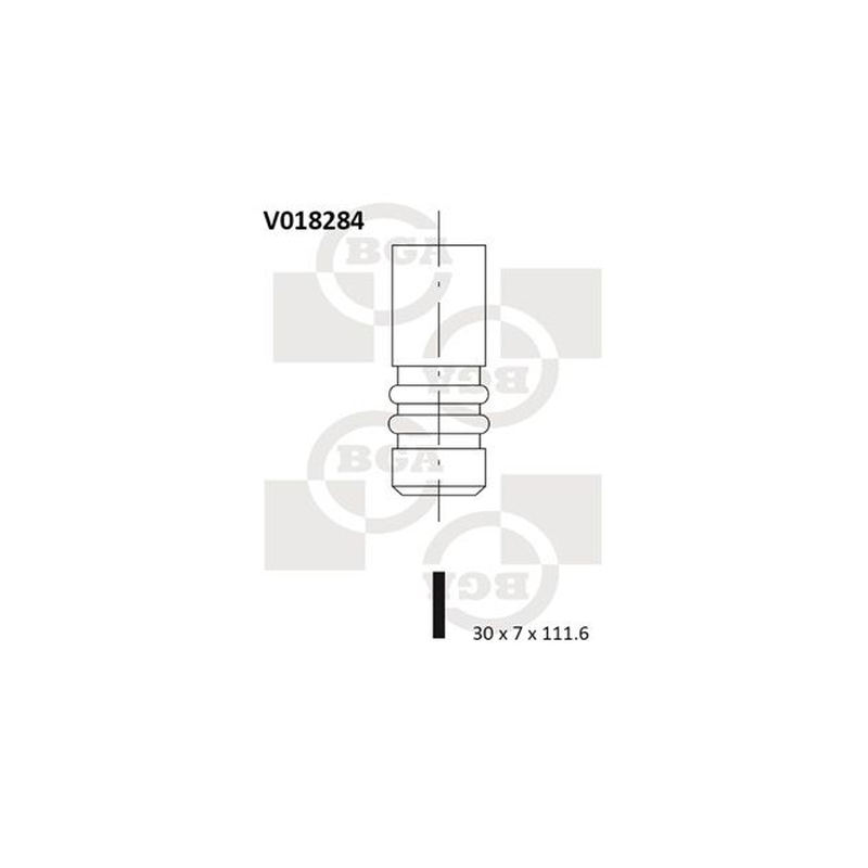 BGA Exhaust Valve V018284